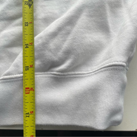 MSGM Puff Sleeve Crop Sweater Top Cotton - Picture 11 of 16